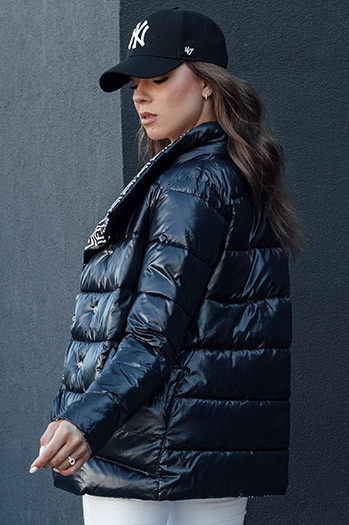 Damen Steppjacke DELSY navy blau Dstreet TY4465