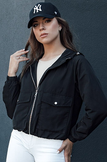 Damen-Übergangsjacke BELIJ Schwarz Dstreet TY4470