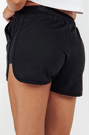 GO SPORT Damen Trainingsanzug kurze Shorts schwarz Dstreet SY0414