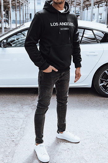 Herren Hoodie schwarz Dstreet BX5832