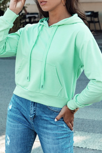 TRENDHOOD Damen Kapuzenpullover Kupfer Dstreet BY1333