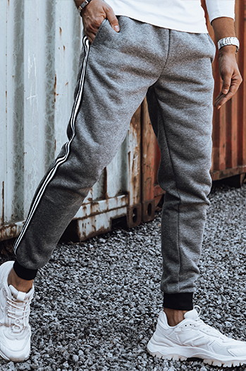 Anthrazitfarbene Herren-Sweatpants Dstreet UX4423