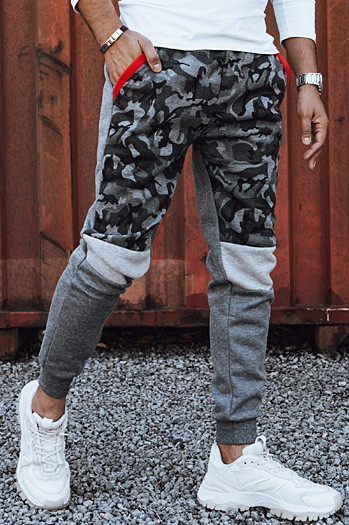 Herren camo anthrazit Sweatpants Dstreet UX4427