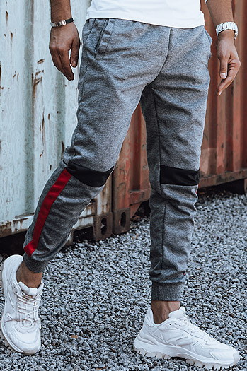 Herren Sweathose mit Kordelzug anthrazit UX4449