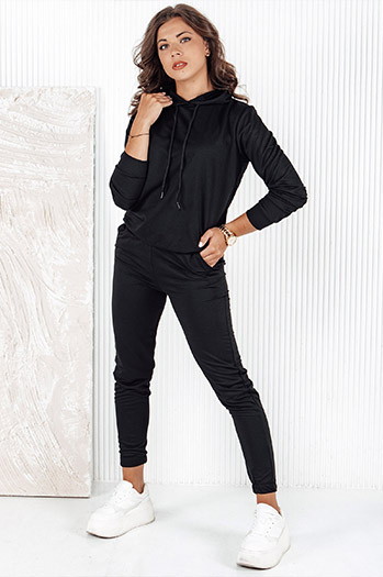 Damen Trainingsanzug Set MIGEL schwarz Dstreet AY1082