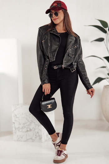 STYLOVITA Damen Denim-Hose schwarz Dstreet UY2235
