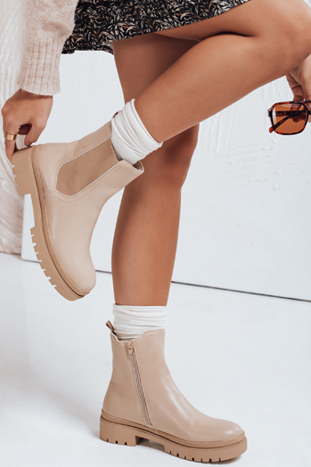 Damenstiefel MONDERICO creme Dstreet ZY0540