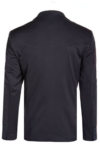 Einreihiger marineblauer Blazer für Herren Dstreet MX0630