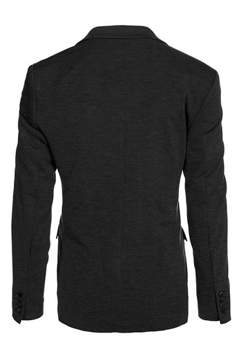 Einreihiger Herrenblazer schwarz Dstreet MX0635