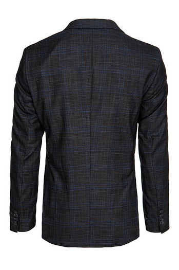 Grauer einreihiger Blazer für Männer Dstreet MX0639