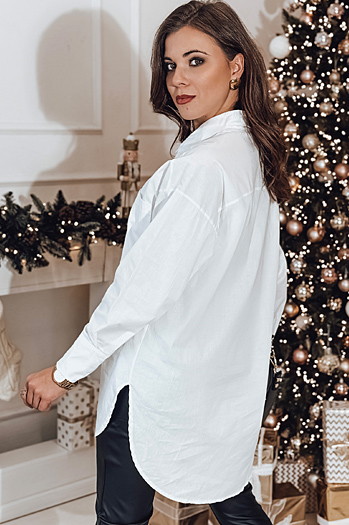 Damen Shirt in Übergröße AISMEE weiß Dstreet DY0444