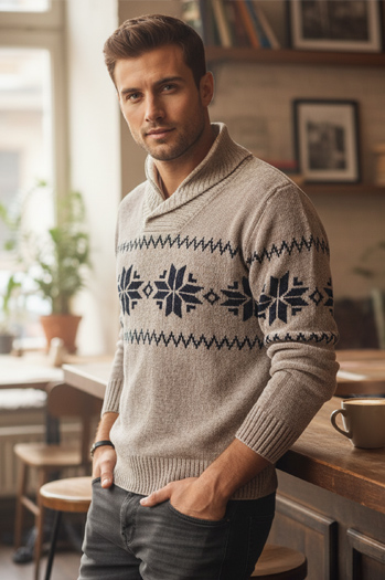 Herren Pullover beige Dstreet WX2269