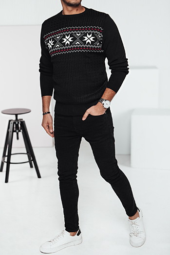 Herren Pullover schwarz Dstreet WX2276