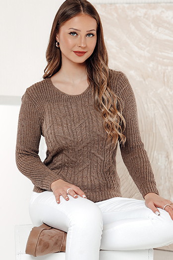 Damen Pullover LAVIRTA beige Dstreet MY2380