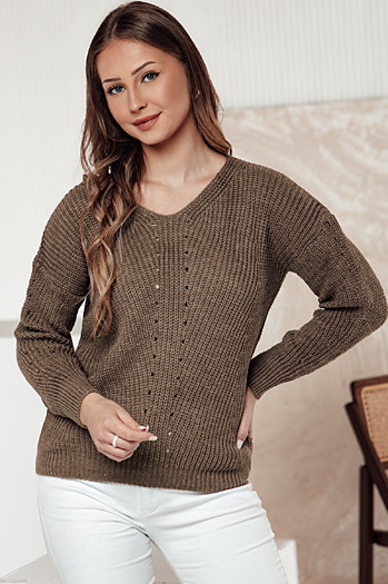 Damen-Pullover MONAVIA beige Dstreet MY2405