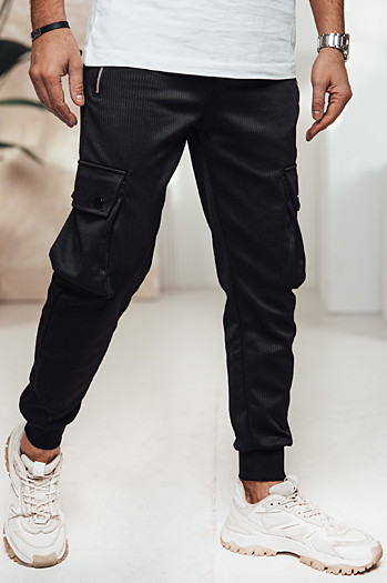 Herren Cargohose schwarz Dstreet UX4459