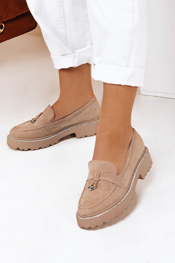 Damen LOAFELIA khaki Mokassins Dstreet ZY0604
