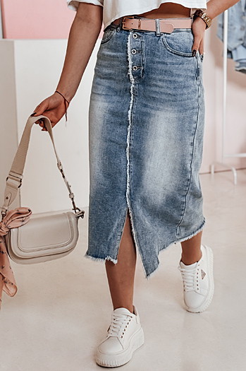 Damen Denim Midirock VINTAGO Dstreet CY0474