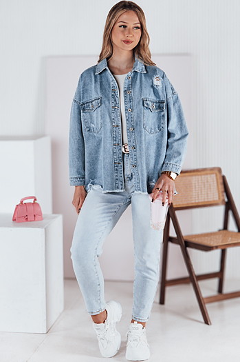 Damen KATAFIT Denim Katana Jacke Dstreet TY4794