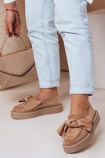Damen Plateau Mokassins LOFTIS khaki Dstreet ZY0650
