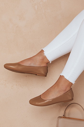 Damen FRLINE khaki Ballerinas Dstreet ZY0669
