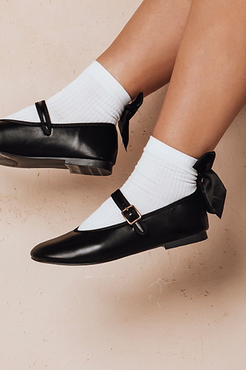 Damen Ballerinas mit Reißverschluss ELLICAN schwarz Dstreet ZY0707