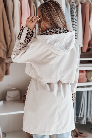 Damen Übergangsparka PANTER Jacke weiß Dstreet TY4802