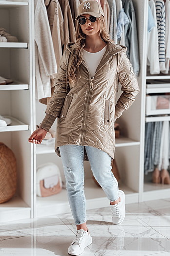 Damen Übergangs-Steppjacke ROSSANA camel Dstreet TY4832