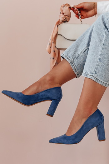 Damen STELMI blau Dstreet Pumps ZY0721