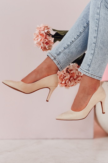 Damen SEVINO beige Dstreet Pumps ZY0726