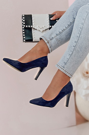 Damen Stöckelschuhe LUWINA blau Dstreet ZY0728