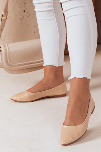 Damen ILLARI Spike Ballerinas beige Dstreet ZY0774