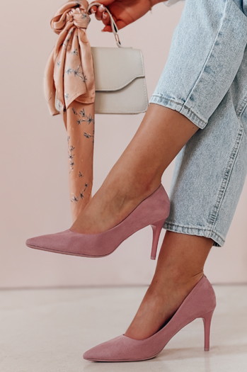 Damen Absatz LAVENZA Stilettos lila Dstreet ZY0840