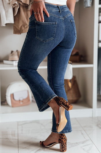 Damen Denim Schlaghose LUSINIA blau Dstreet UY2473