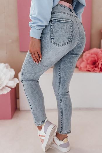 Damen Slim Fit Denim Hose SKINNEX blau Dstreet UY2476