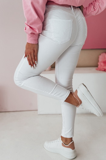 Damen Denim-Hose FURY weiß Dstreet UY2500