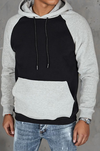 Herren Basic Hoodie schwarz Dstreet BX5889