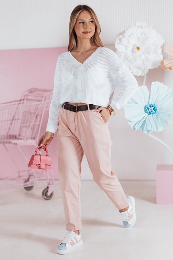 Swter Damen Einheitsgröße Übergröße gerippt SWEETDREAM weiß Dstreet MY2459