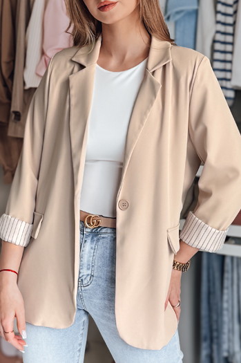 Damenjacke in Einheitsgröße RESIDAL dunkelbeige Dstreet PY0120