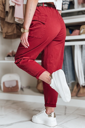 Damen Baggy-Hose GOTRENDI kastanienbraun Dstreet UY2526