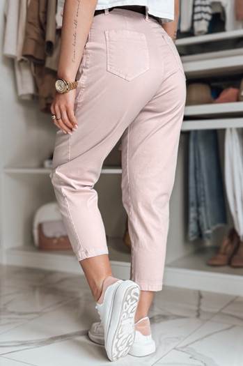 Damen Chinohose CHINOSKA Hose rosa Dstreet UY2554