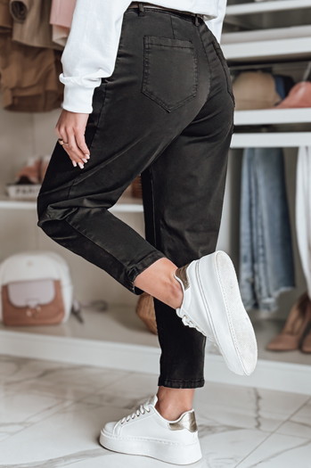Damen Chinohose CHINOSKA Hose schwarz Dstreet UY2560