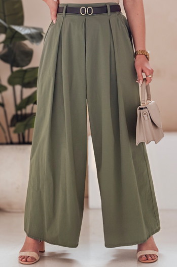 FLOWES khaki gestreifte Rock-Hose Dstreet UY2593