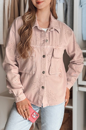 Damen Übergangsjacke in Einheitsgröße star STRASHINE berry Dstreet TY4844