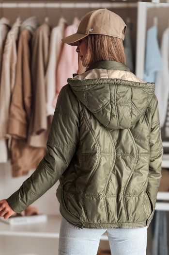 Damen Übergangs-Steppjacke MARISSIA grün Dstreet TY4852