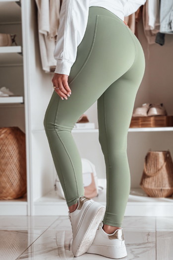 Damen Sport Leggings FITTATO grün Dstreet UY2603