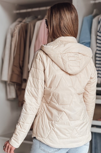 Damen Übergangs-Steppjacke ENZIOK beige Dstreet TY4865