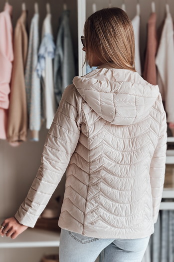 Damen Übergangs-Steppjacke MODERIS beige Dstreet TY4867