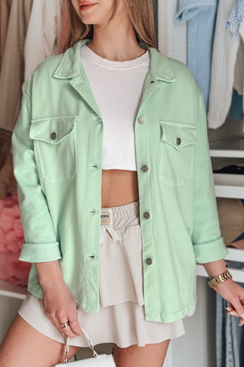 Hemdjacke in Übergröße OVERBOR mint Dstreet TY4891