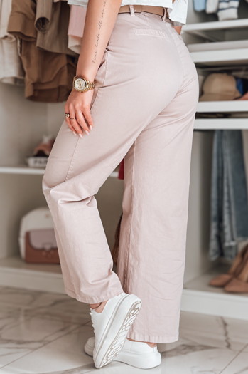 Damenhose mit weitem Bein MOBISKA rosa Dstreet UY2620